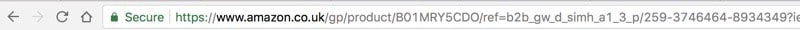 Non Optimized URL