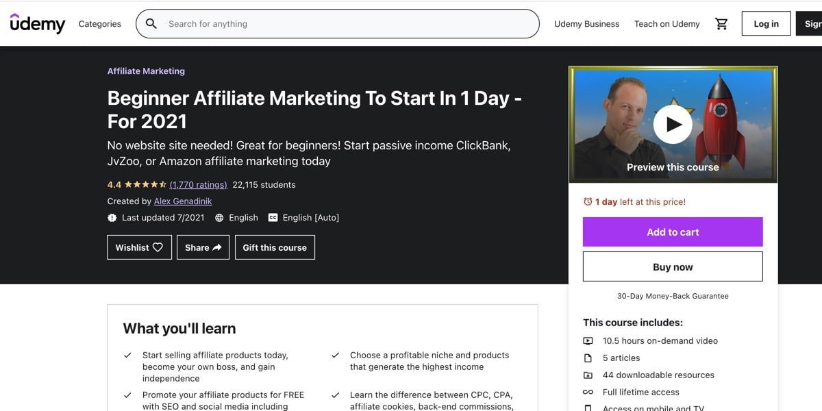 Beginner Affiliate Marketing Course
