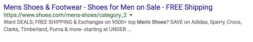 seo optimized meta description