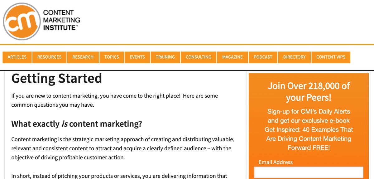 Content Marketing Institute