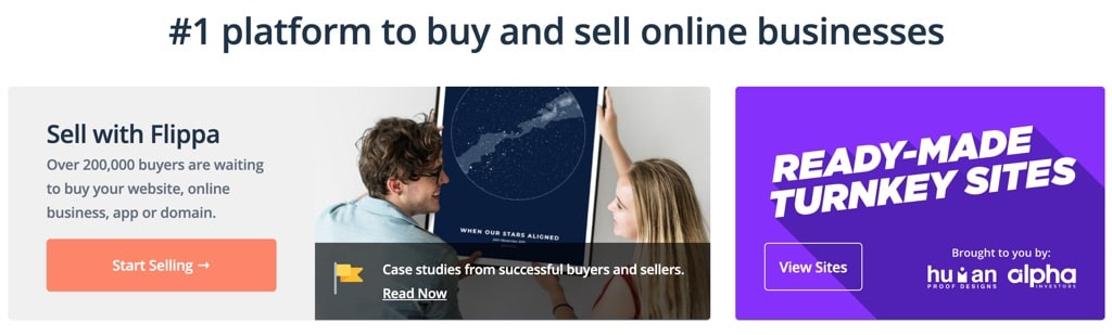 Find online business ideas on Flippa