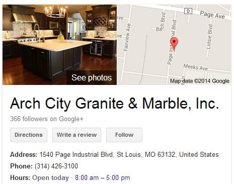 Google plus for business