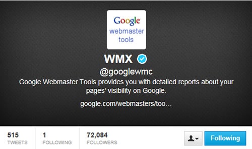 Gogole webmaster tools