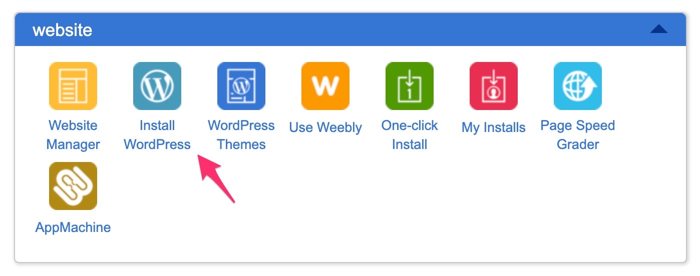 install wordpress 