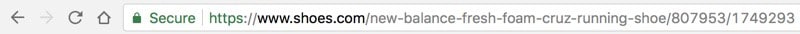 SEO Optimized Product Page URL
