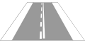Zeichen 296 - Einseitige Fahrstreifenbegrenzung, StVO 1970.svg