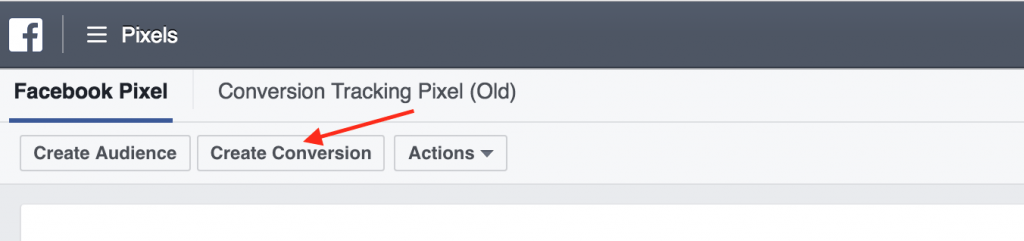 create facebook conversions