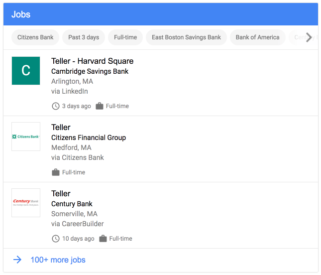 Example of Enriched Search Snippet