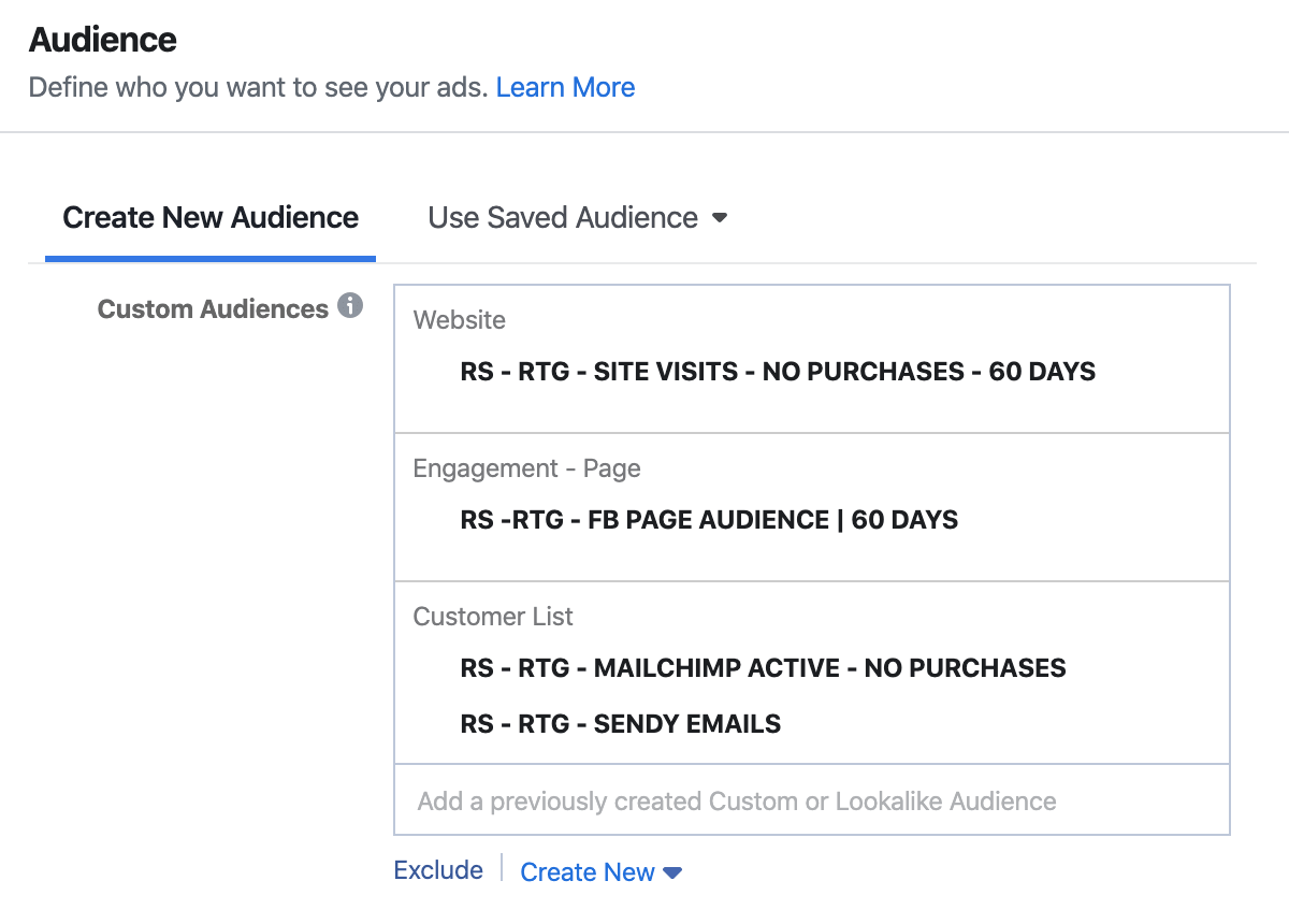 facebook retargeting