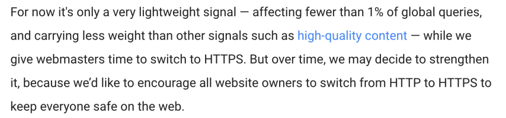 google https guidelines