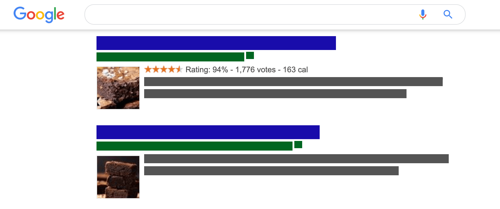 google rich snippets