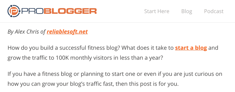 guest posting for links