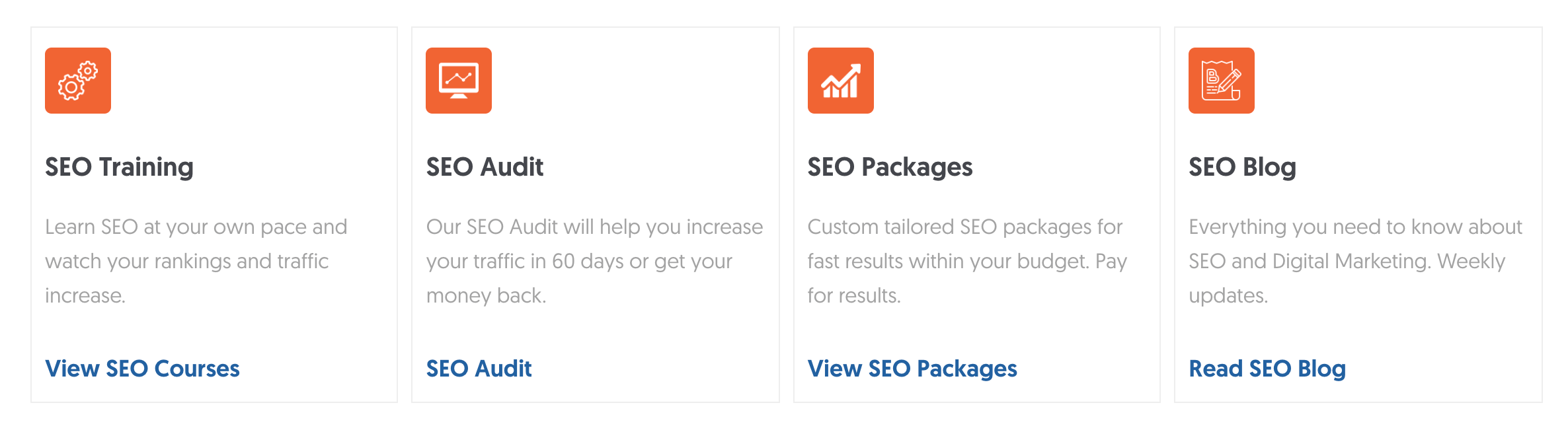 CTA examples for Homepage