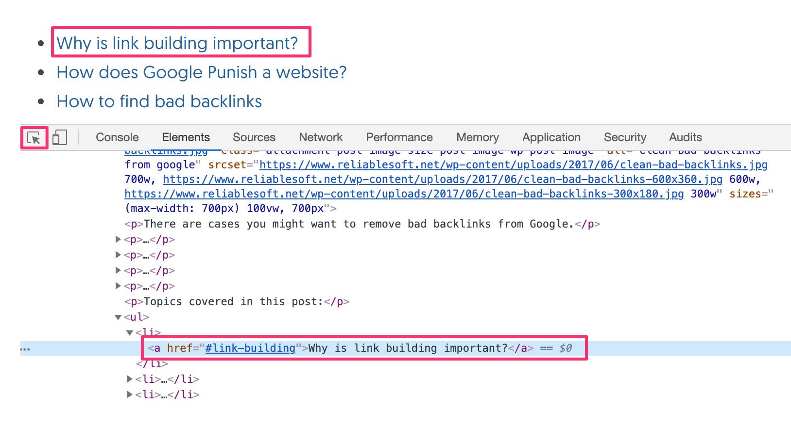 How to Check if a link is nofollow