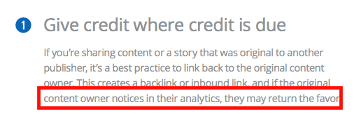 Google link building advice