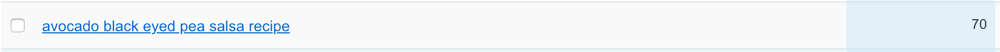 Example of a Long Tail Keyword
