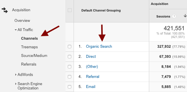 Organic Search Report