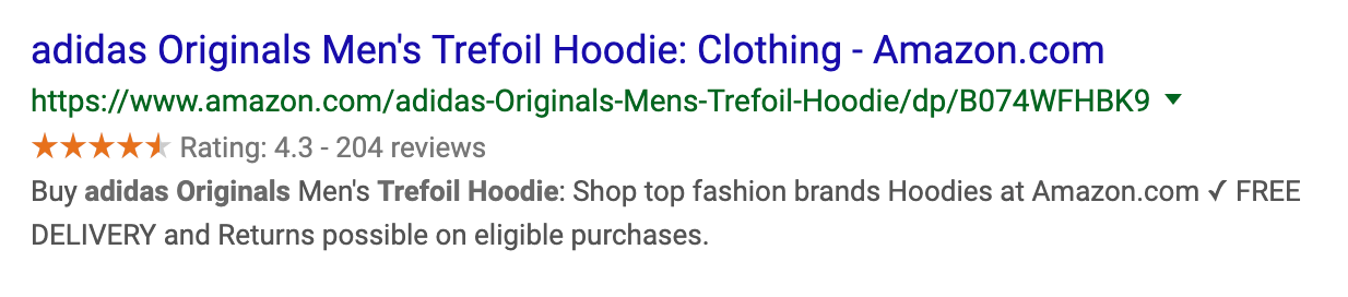 Optimized WooCommerce Meta Description