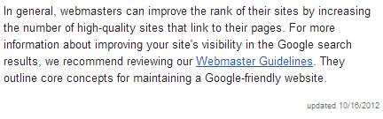 Ranking Article Before Change