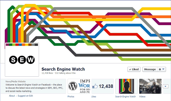 Search Engine Watch Facebook Page