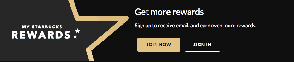 starbucks call to action