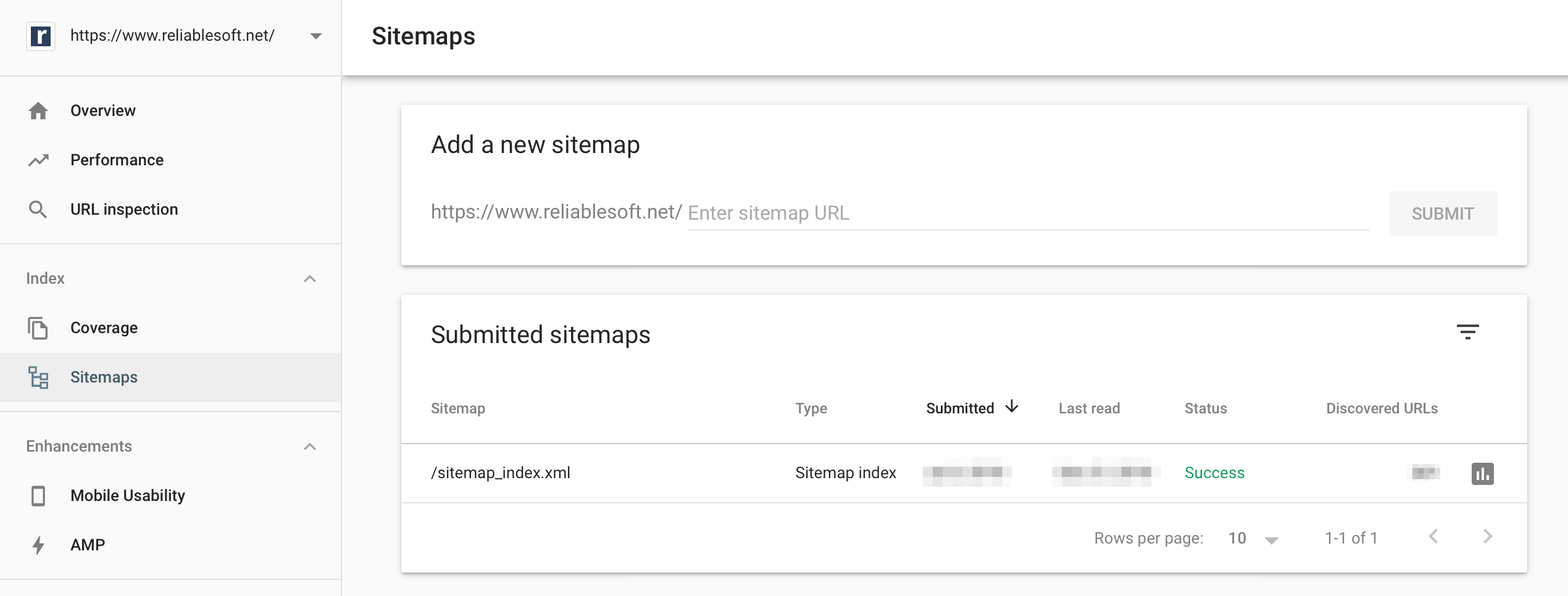 Submit Sitemap to Google Search Console