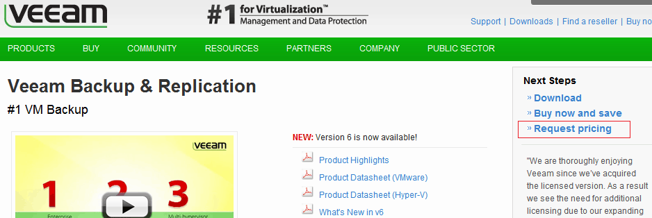 call to action testing example