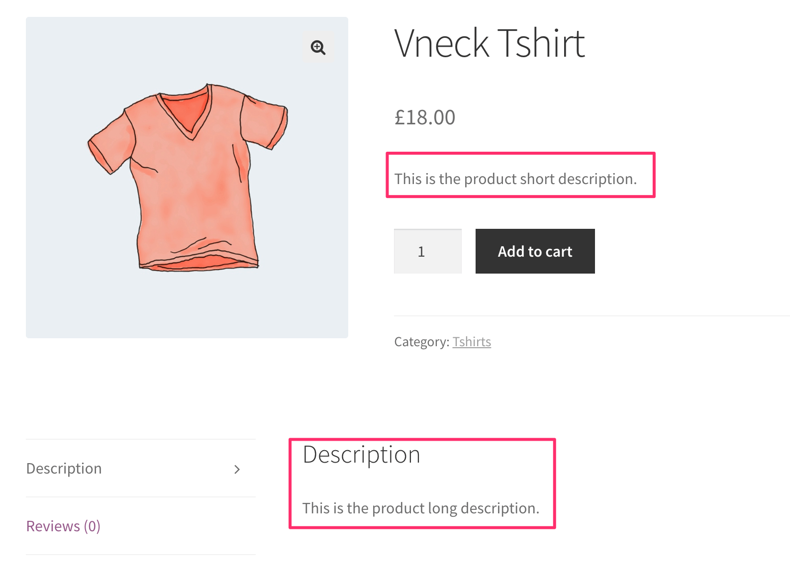 WooCommerce Product Descriptions