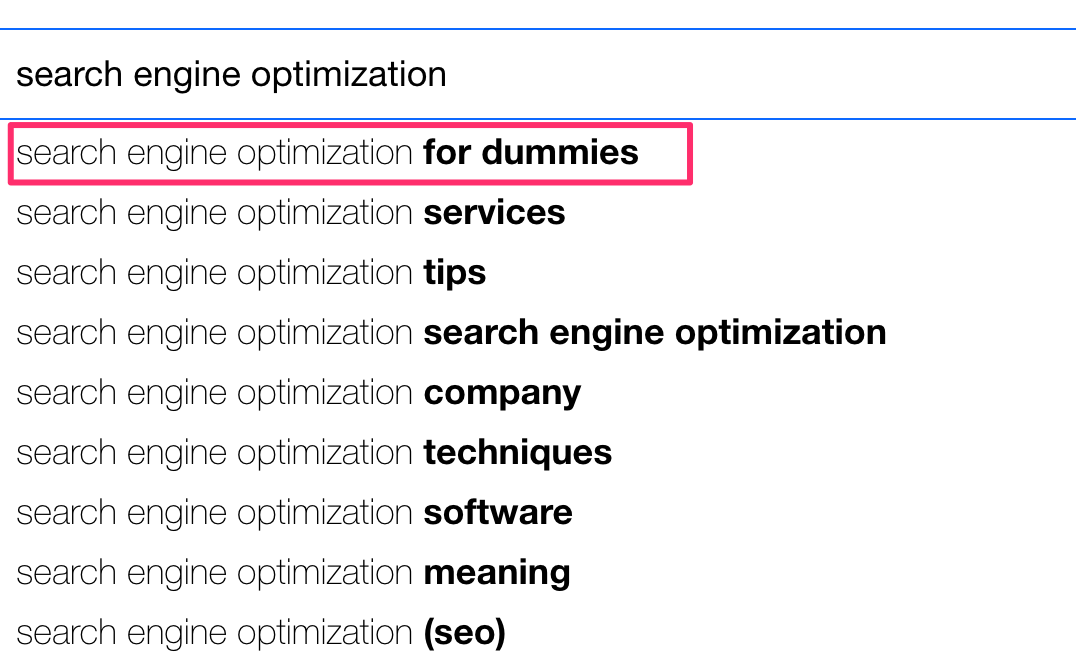 Yahoo Search Box