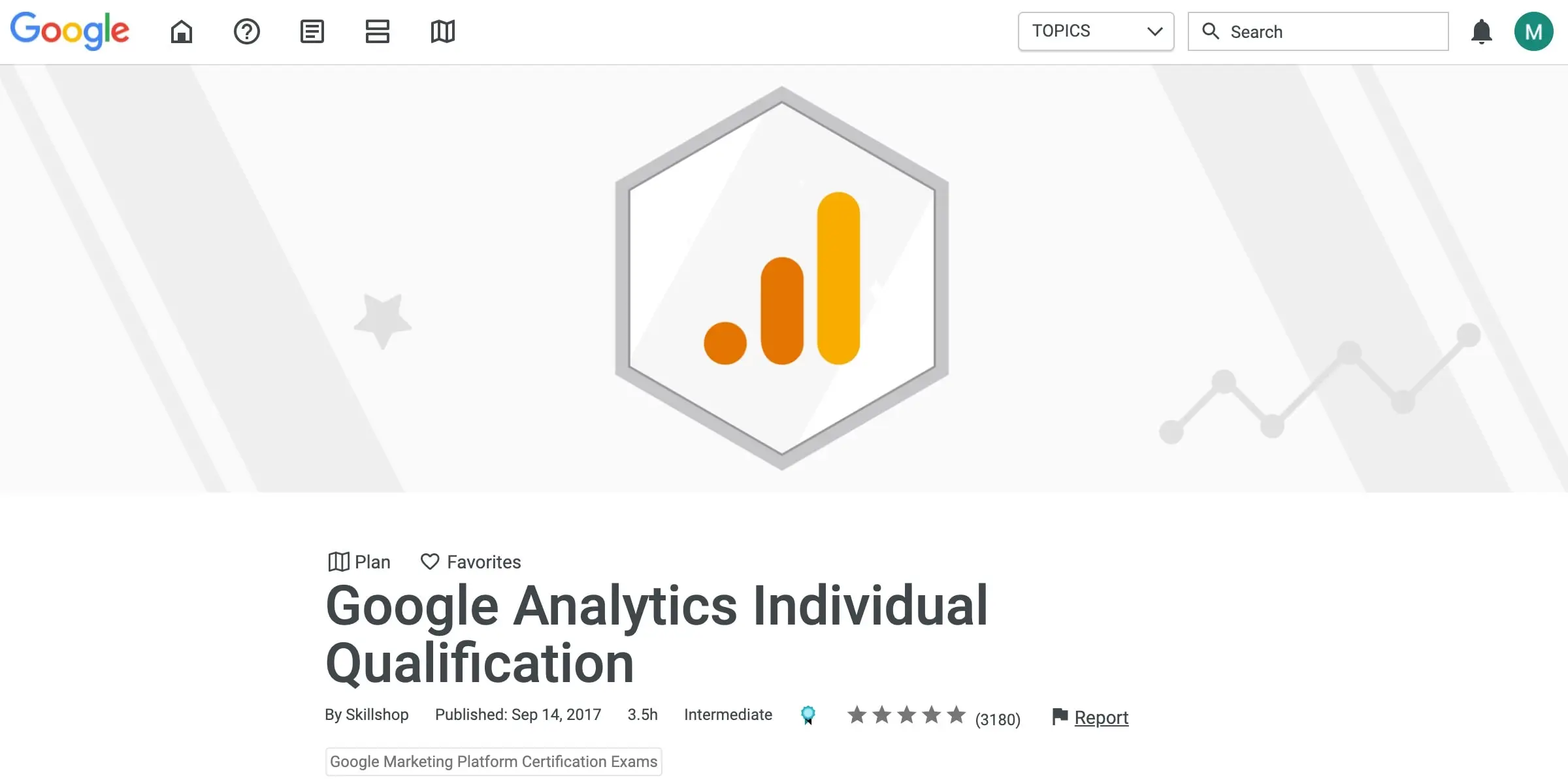 Google Analytics Certification