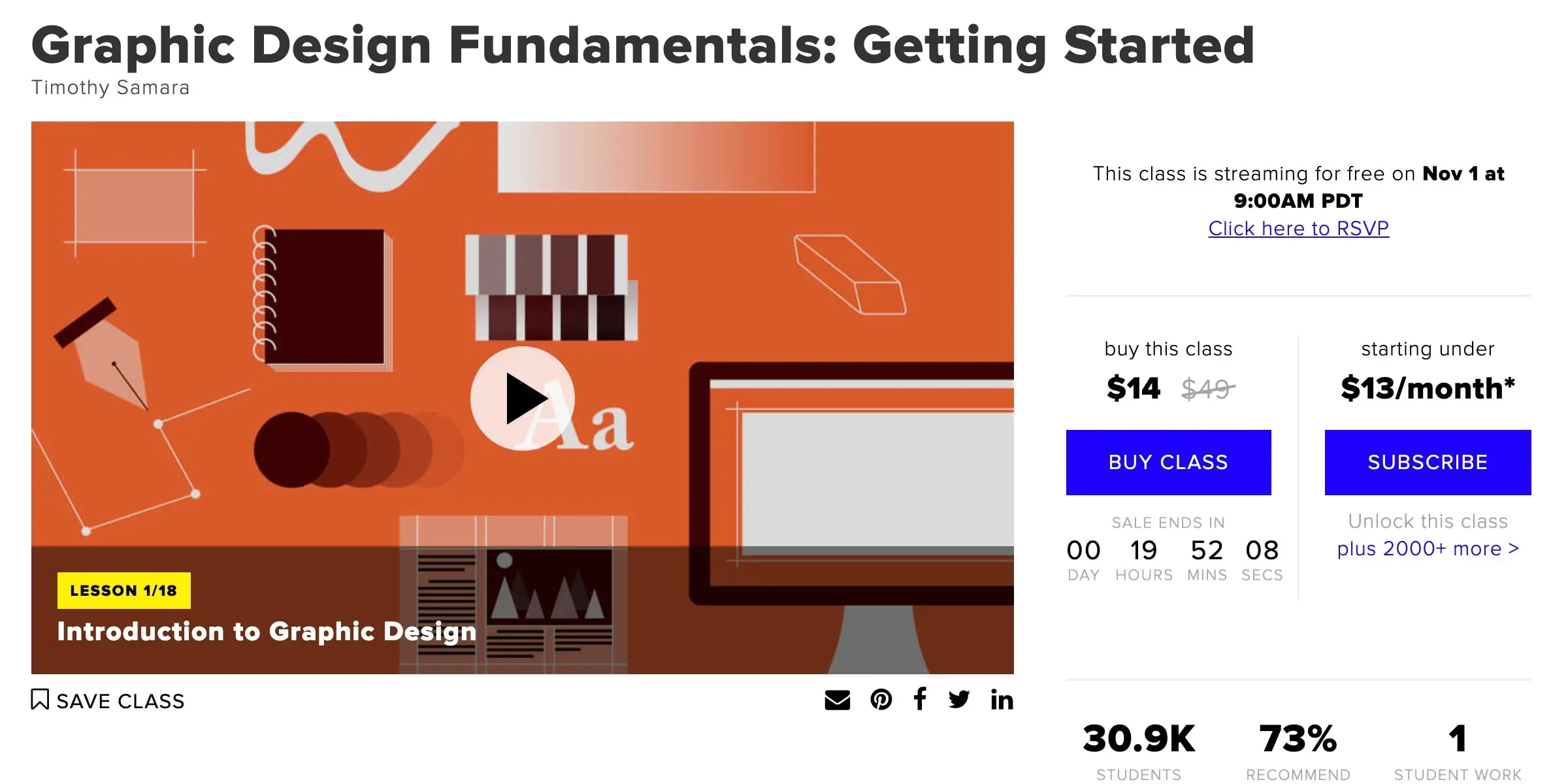 Graphic Design Fundamentals Course